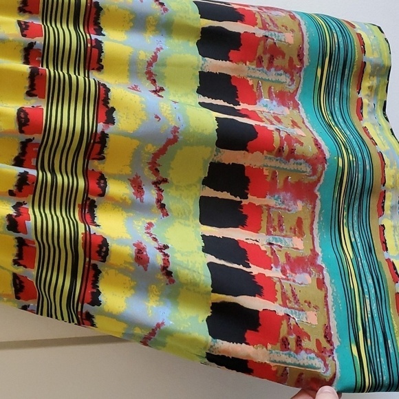 Walter Baker W118 Vibrant Colorful dress size small - Picture 2 of 6